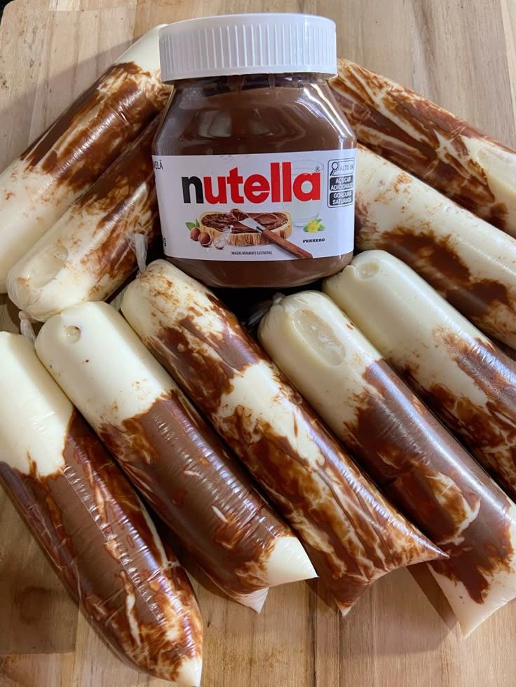 Geladinhos gourmet de Nutella